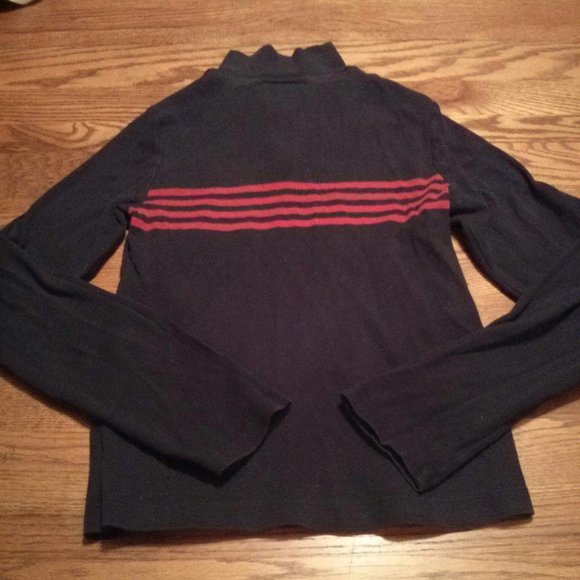 Vintage 90s Polo Jeans Co. Zipped Mock Neck/Tu… - Picture 6 of 6